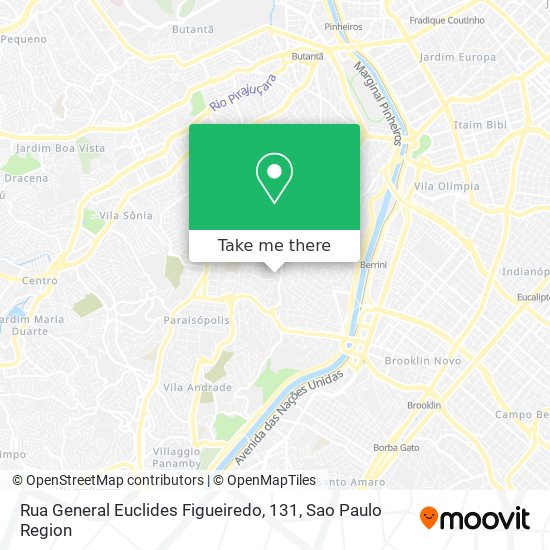 Rua General Euclides Figueiredo, 131 map