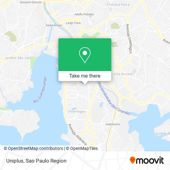 Uniplus map