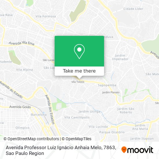 Avenida Professor Luiz Ignácio Anhaia Melo, 7863 map