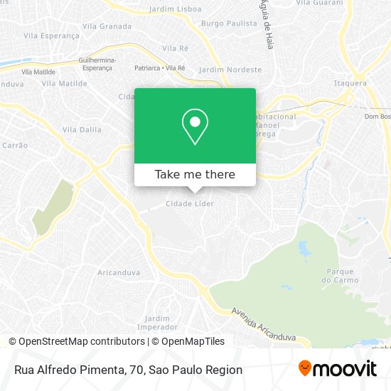 Rua Alfredo Pimenta, 70 map