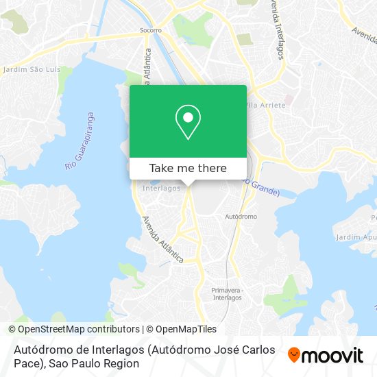 Autódromo de Interlagos (Autódromo José Carlos Pace) map