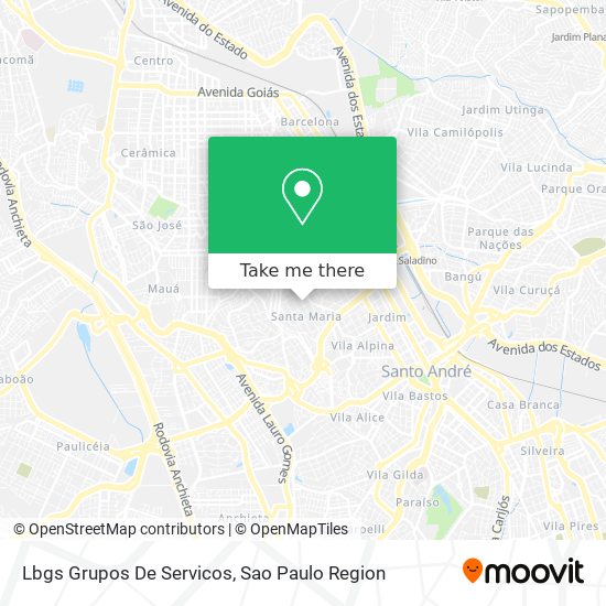 Lbgs Grupos De Servicos map