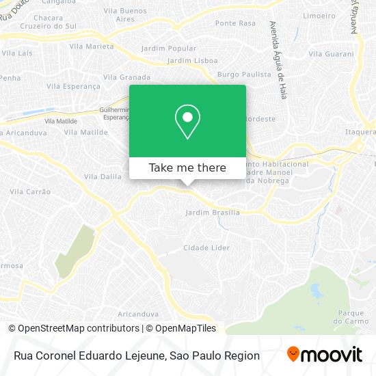 Rua Coronel Eduardo Lejeune map