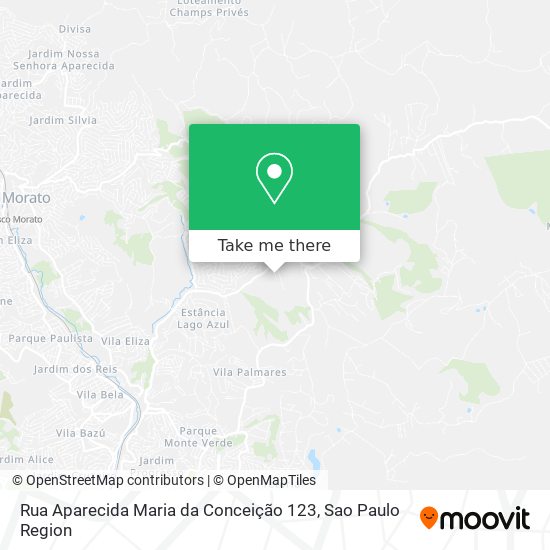 Rua Aparecida Maria da Conceição 123 map