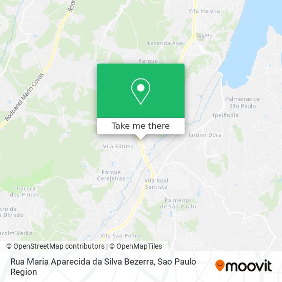 Rua Maria Aparecida da Silva Bezerra map