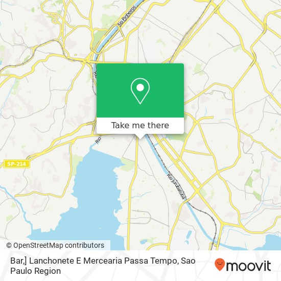 Bar,] Lanchonete E Mercearia Passa Tempo map
