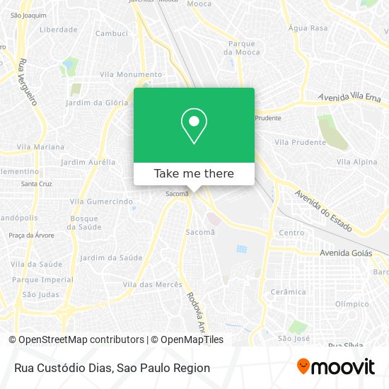 Rua Custódio Dias map