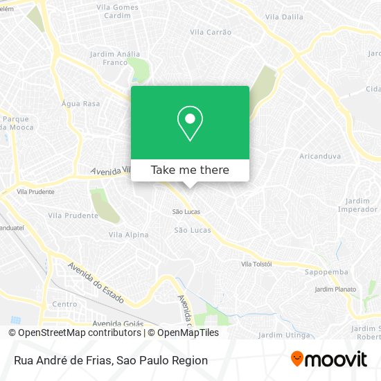 Rua André de Frias map