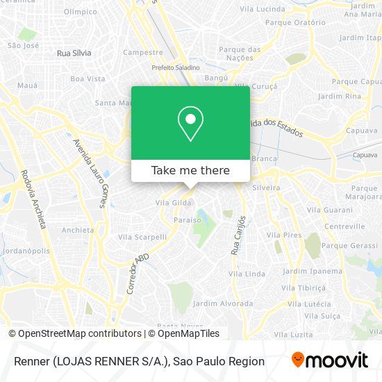 Renner (LOJAS RENNER S/A.) map