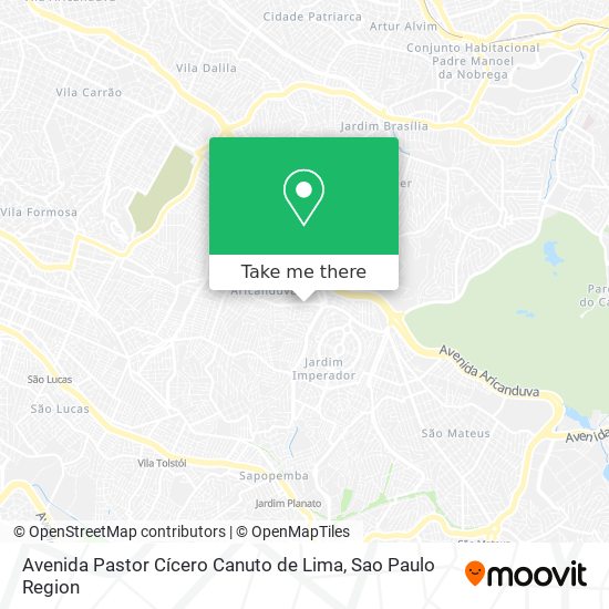 Avenida Pastor Cícero Canuto de Lima map