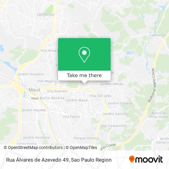 Rua Álvares de Azevedo 49 map