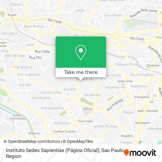 Instituto Sedes Sapientiae (Página Oficial) map