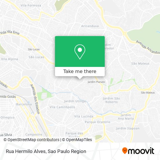 Rua Hermilo Alves map