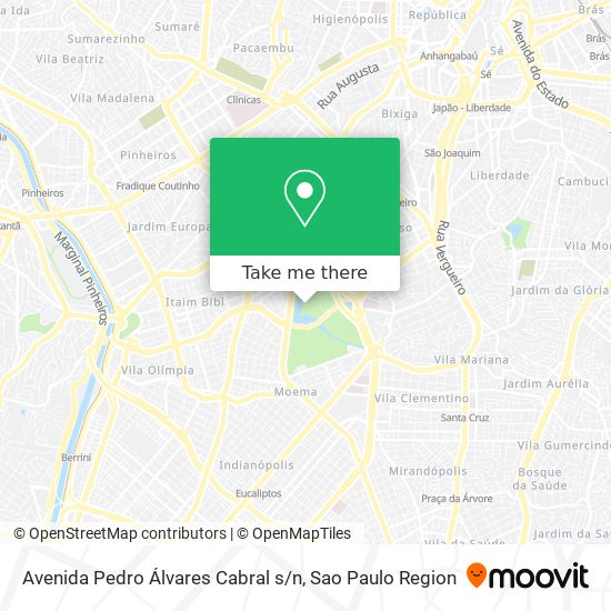 Avenida Pedro Álvares Cabral s / n map