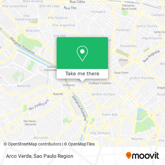 Arco Verde map