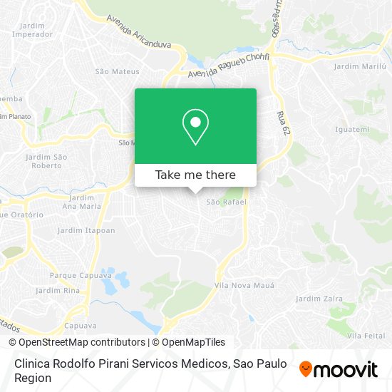 Clinica Rodolfo Pirani Servicos Medicos map