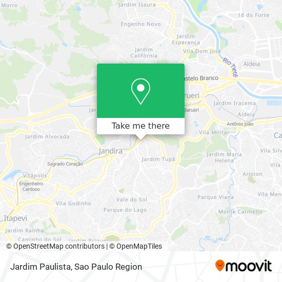 Mapa Jardim Paulista