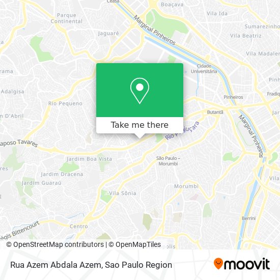 Rua Azem Abdala Azem map