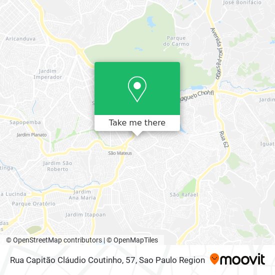 Rua Capitão Cláudio Coutinho, 57 map