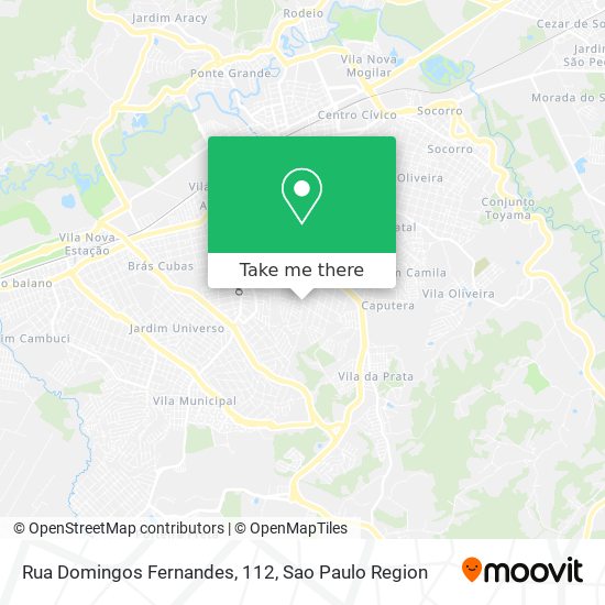 Rua Domingos Fernandes, 112 map