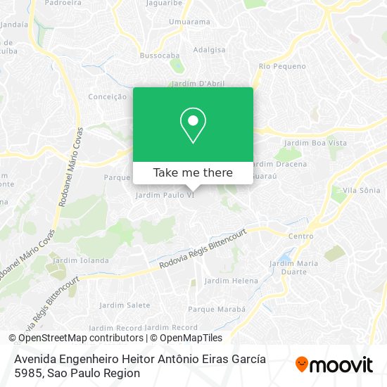 Avenida Engenheiro Heitor Antônio Eiras García 5985 map