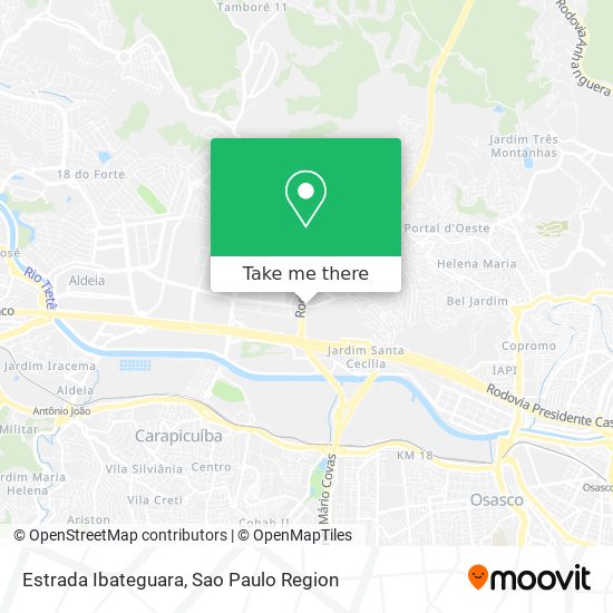 Estrada Ibateguara map