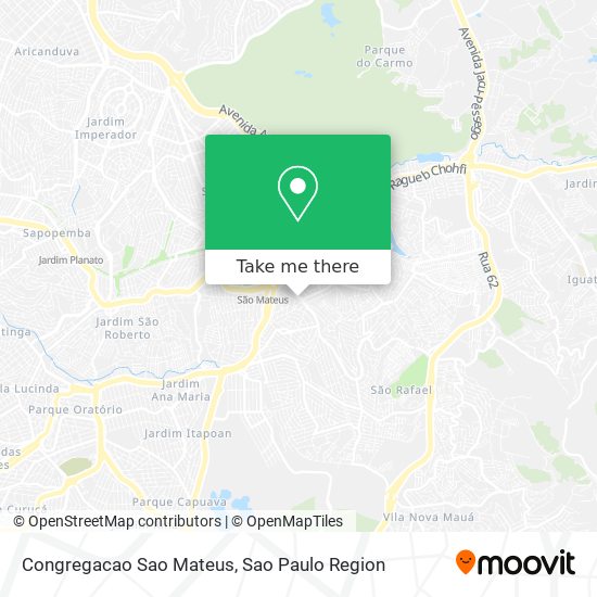 Congregacao Sao Mateus map