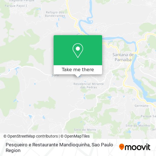 Pesqueiro e Restaurante Mandioquinha map