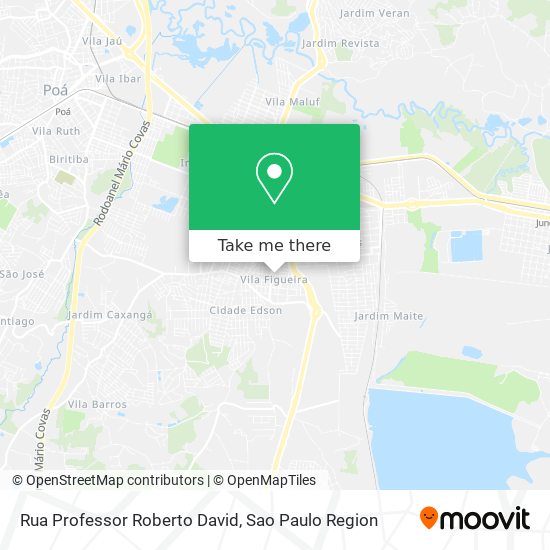 Rua Professor Roberto David map