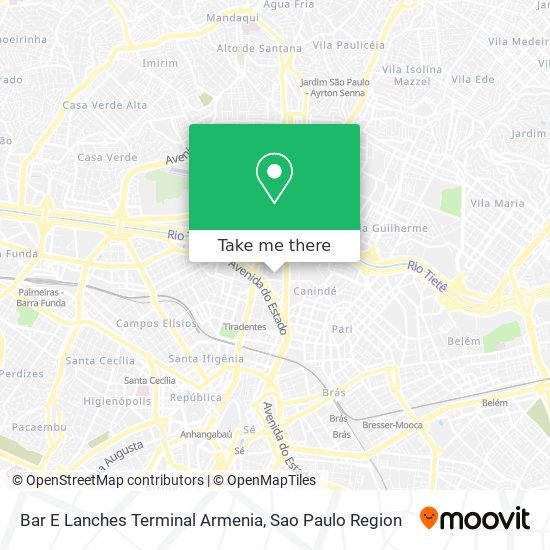 Bar E Lanches Terminal Armenia map