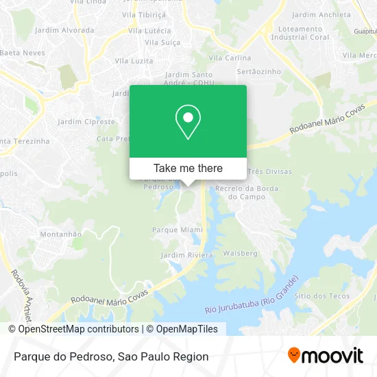 Parque do Pedroso map