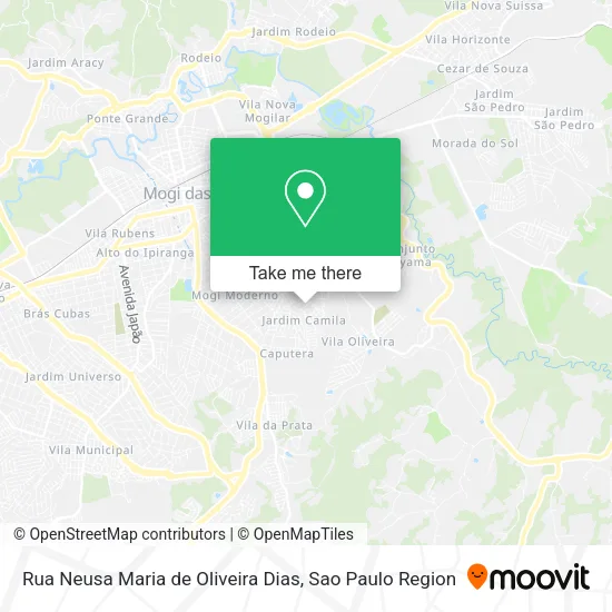 Rua Neusa Maria de Oliveira Dias map