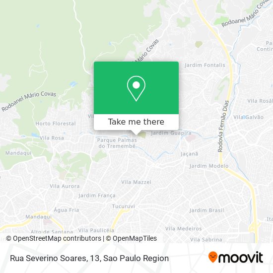 Rua Severino Soares, 13 map