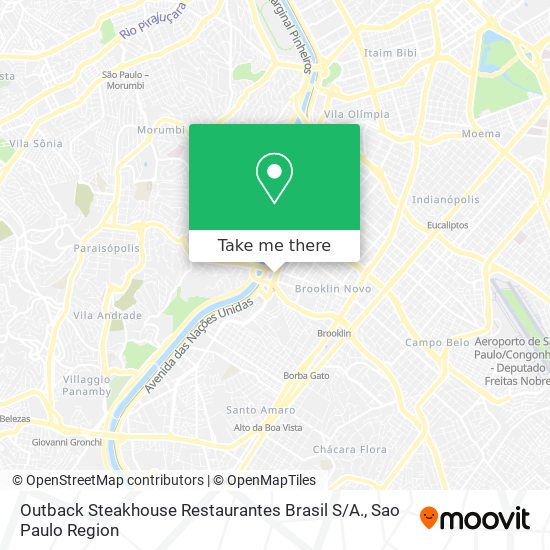 Outback Steakhouse Restaurantes Brasil S / A. map
