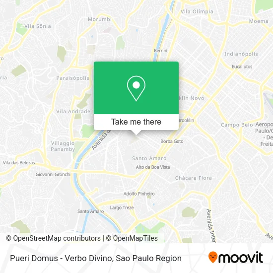 Pueri Domus - Verbo Divino map