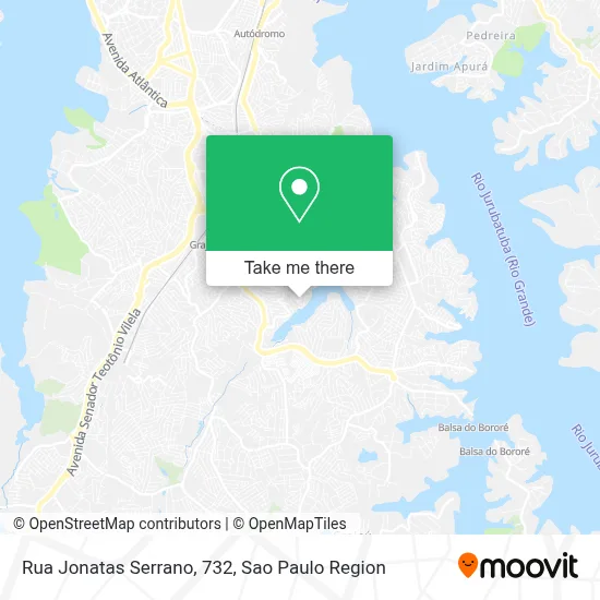 Rua Jonatas Serrano, 732 map
