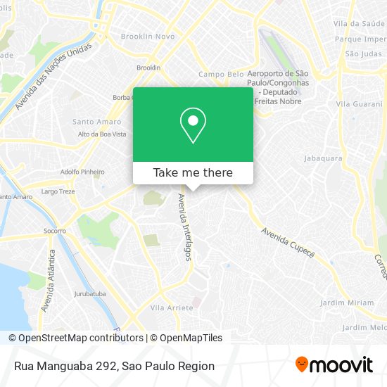 Mapa Rua Manguaba 292