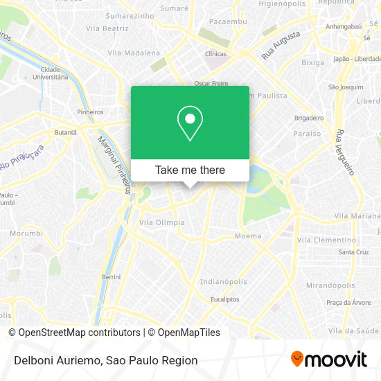 Delboni Auriemo map