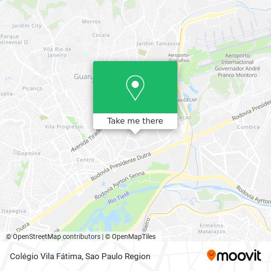 Colégio Vila Fátima map