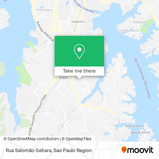 Rua Salomão Gebara map