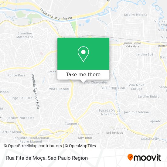 Rua Fita de Moça map