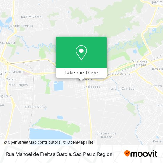 Rua Manoel de Freitas Garcia map