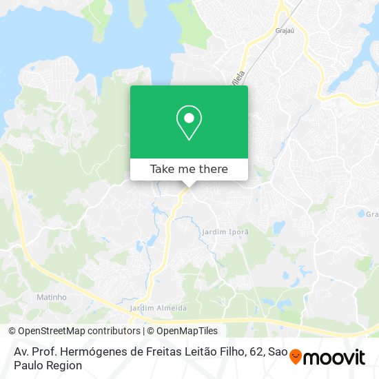 Mapa Av. Prof. Hermógenes de Freitas Leitão Filho, 62