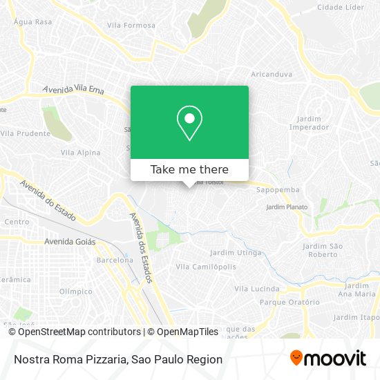 Nostra Roma Pizzaria map