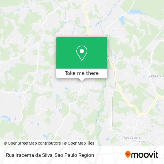 Mapa Rua Iracema da Silva