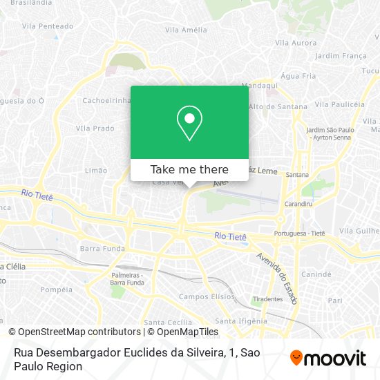 Rua Desembargador Euclides da Silveira, 1 map