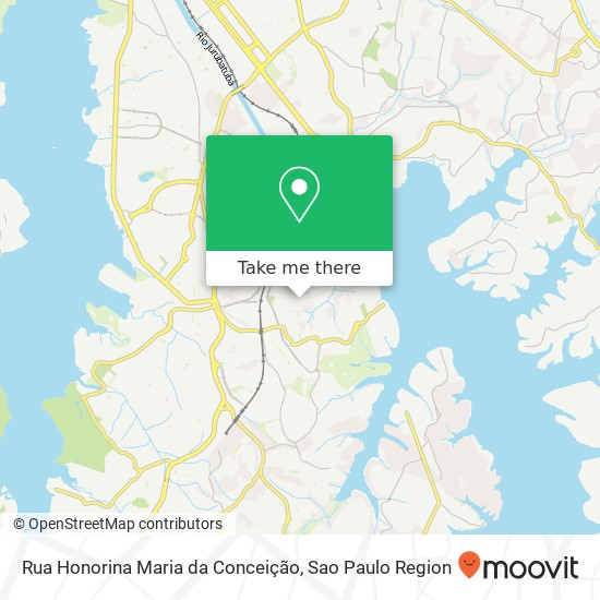 Rua Honorina Maria da Conceição map