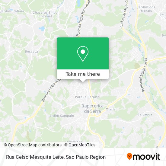 Rua Celso Mesquita Leite map