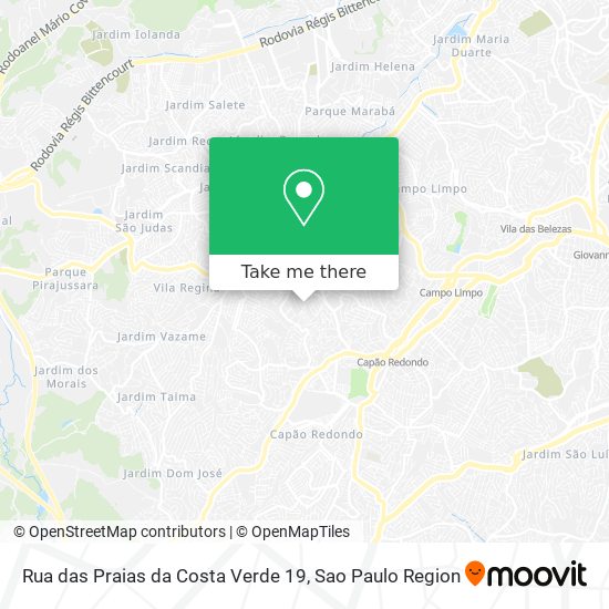 Rua das Praias da Costa Verde 19 map