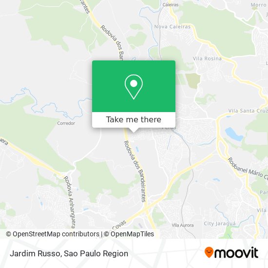 Mapa Jardim Russo